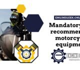 Mandatory and recommended motorcycle equipment