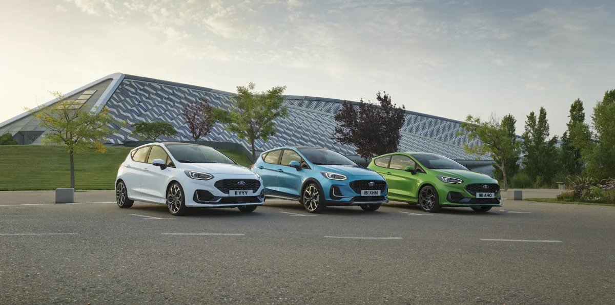 Ford presents the even more solid-looking Fiesta hatchback and the
