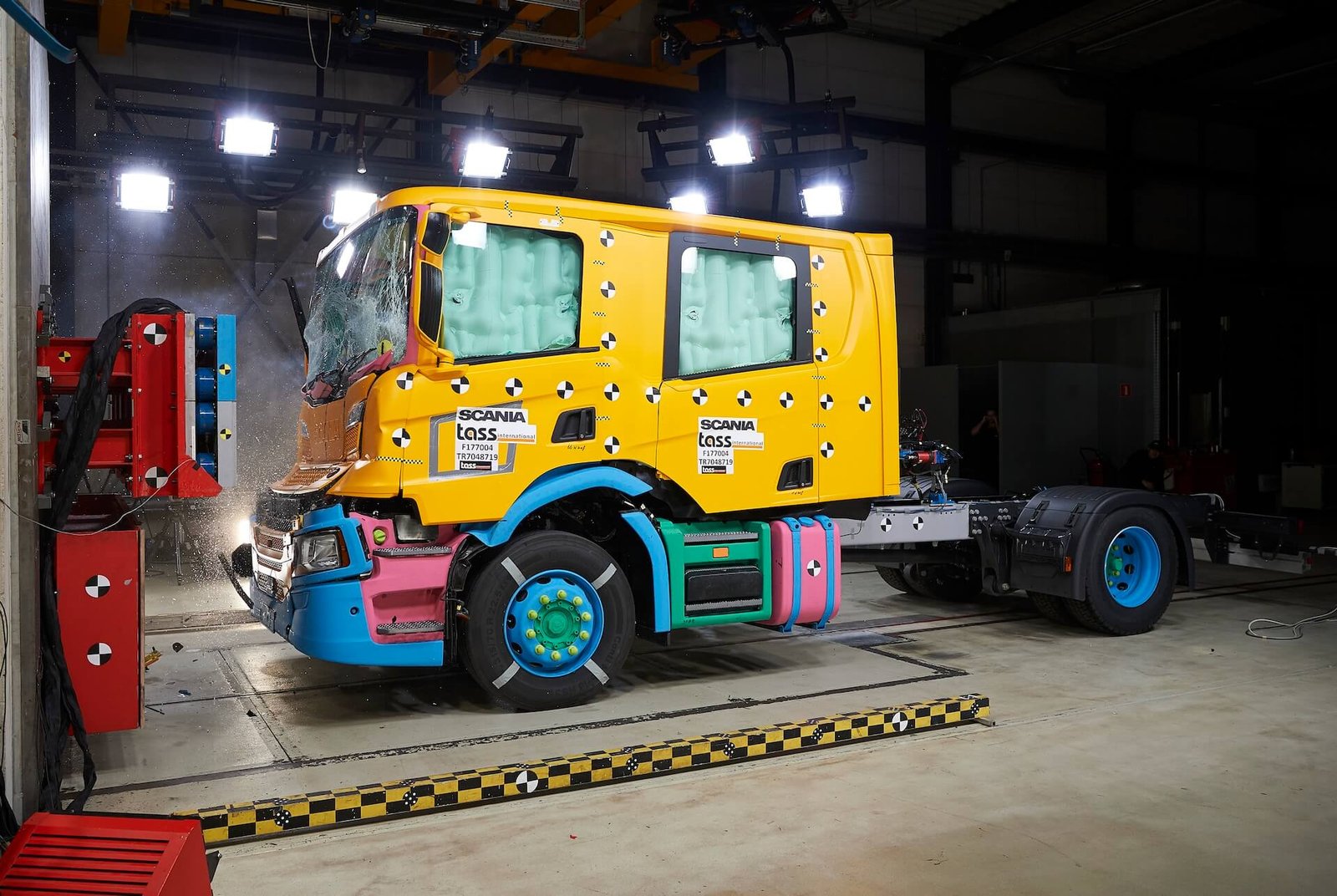Innovation in vehicle safety testing: trucks will be classified