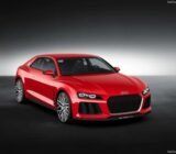 The new Audi concept is equipped with laser lights