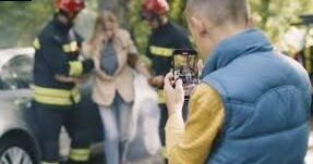 Actions to take after witnessing a road accident