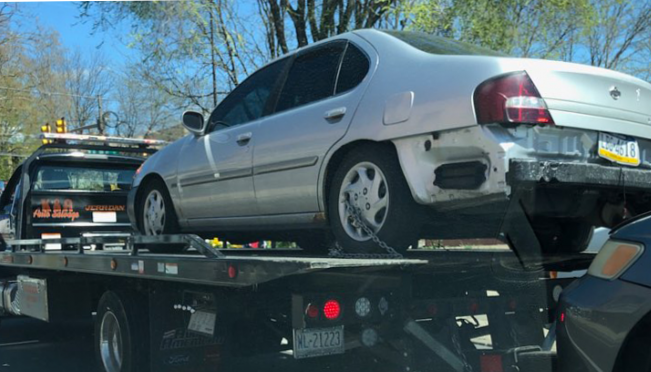 Cars dangerously abandoned by offenders can be towed