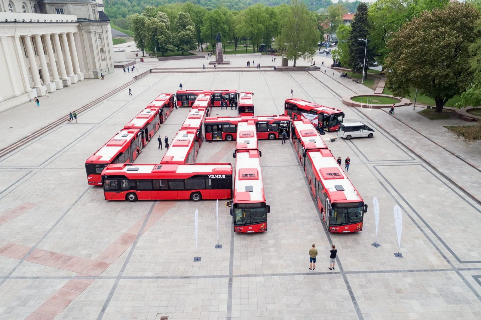 in 2030 In Vilnius more than half of public transport