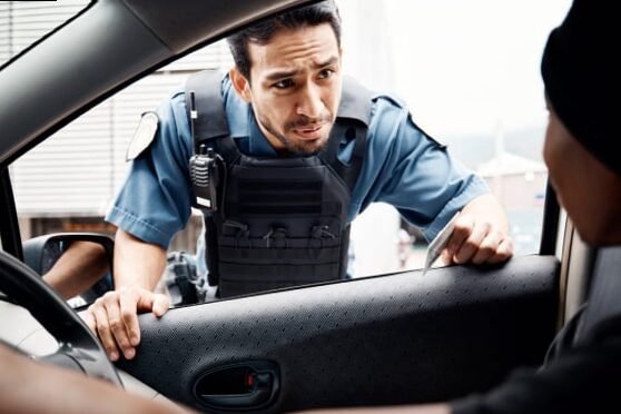 Rights of police officers and duties of drivers