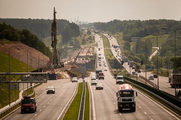 The Vilnius-Kaunas highway turned 50 years old